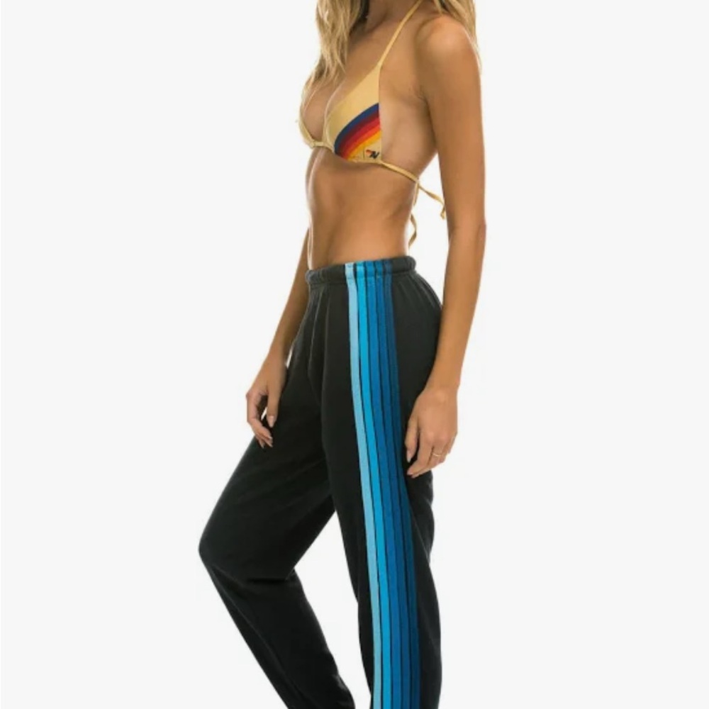 Aviator Nation 5 Stripe Sweatpants